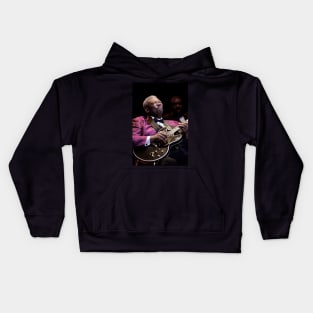 B B King Photograph Kids Hoodie